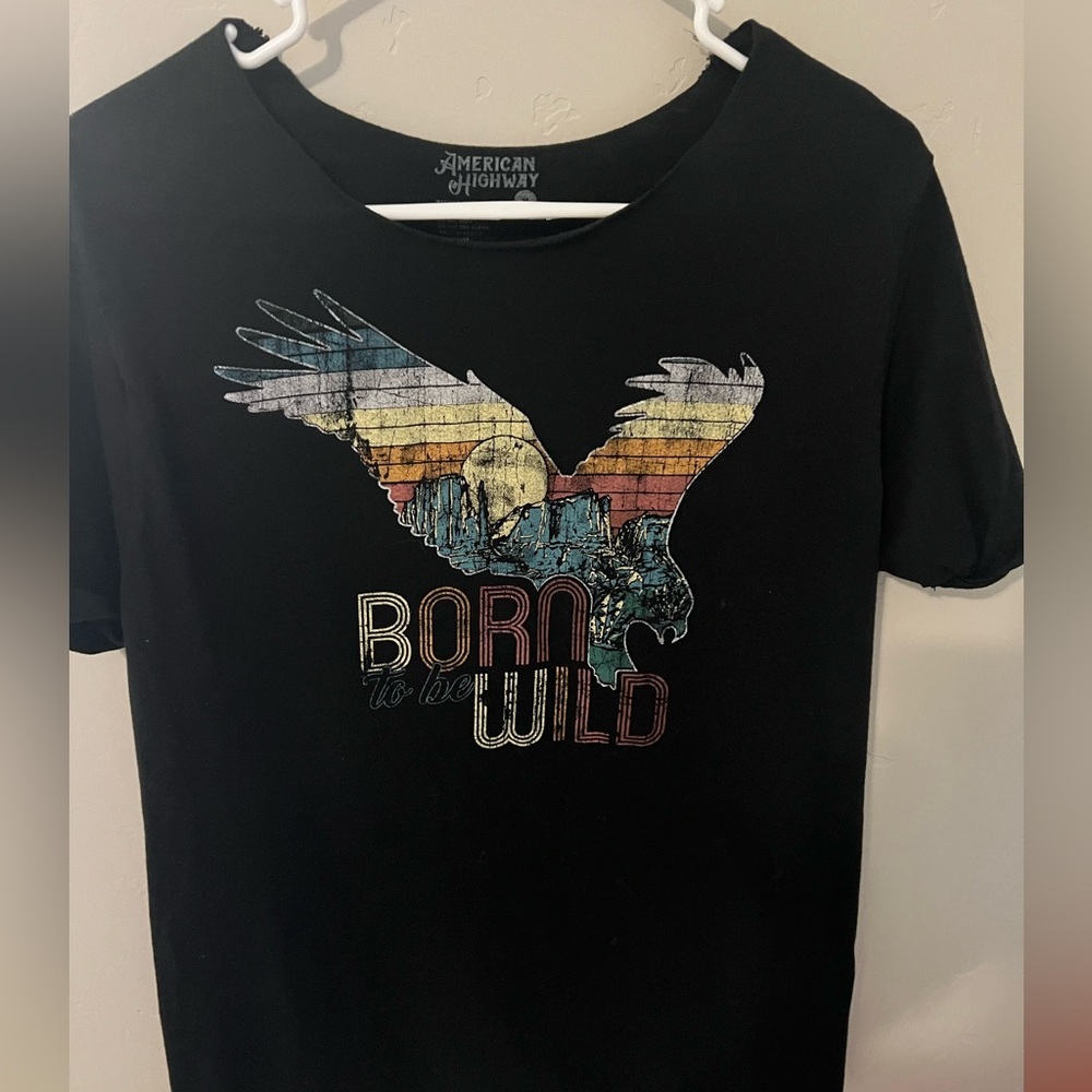Born to be Wild- American highway tee